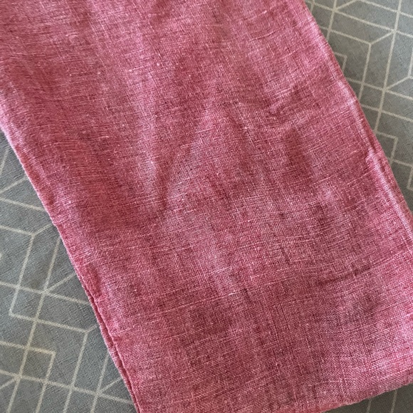 Casual Linen Blouse/Cover Up - Picture 3 of 7